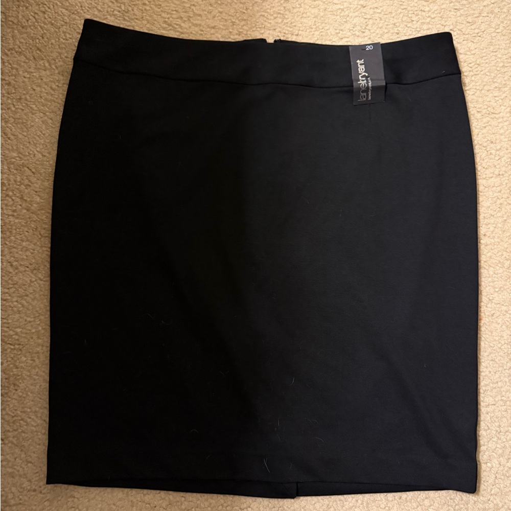Lane Bryant Black Pencil Skirt